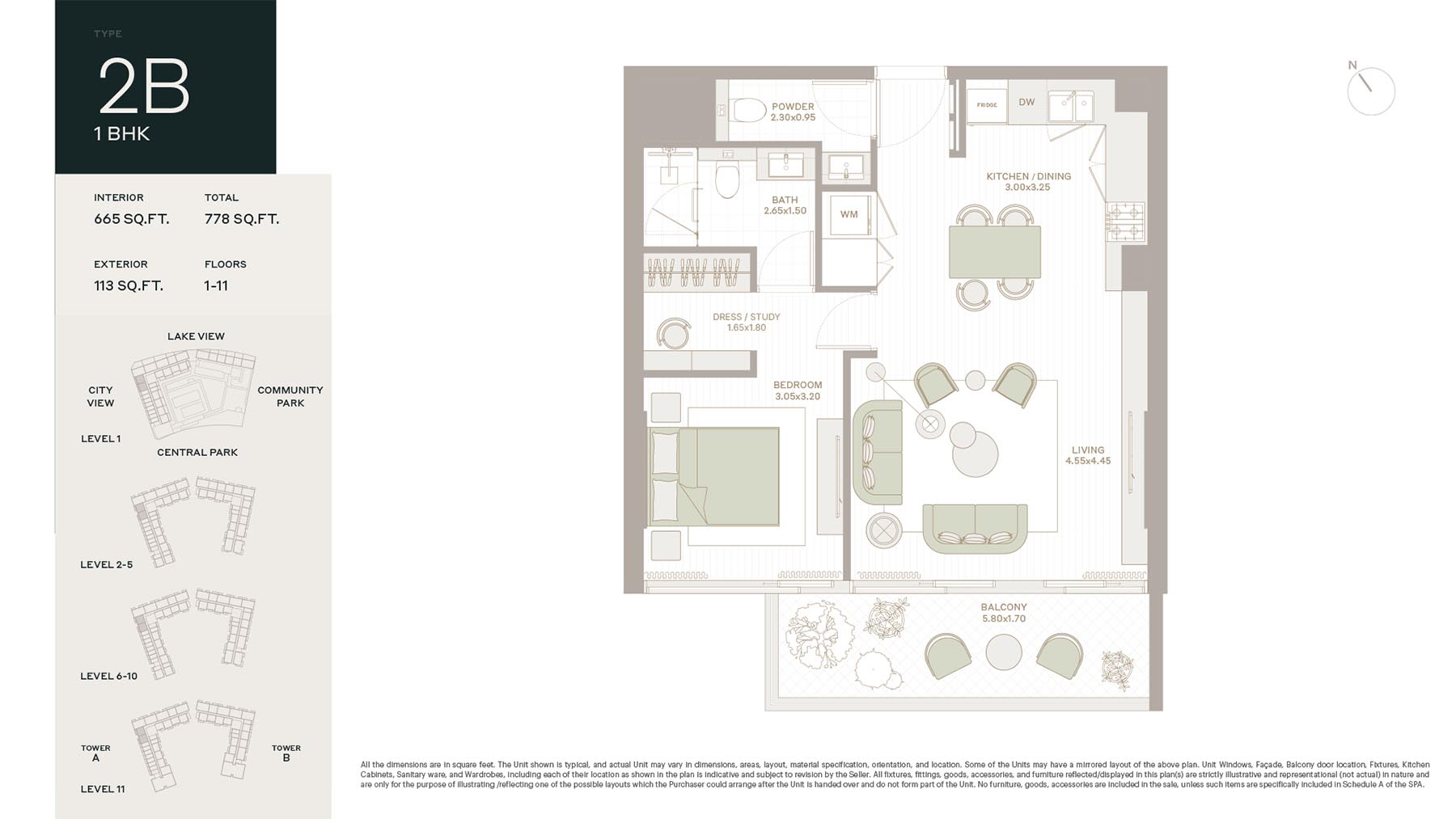 2 Bedroom