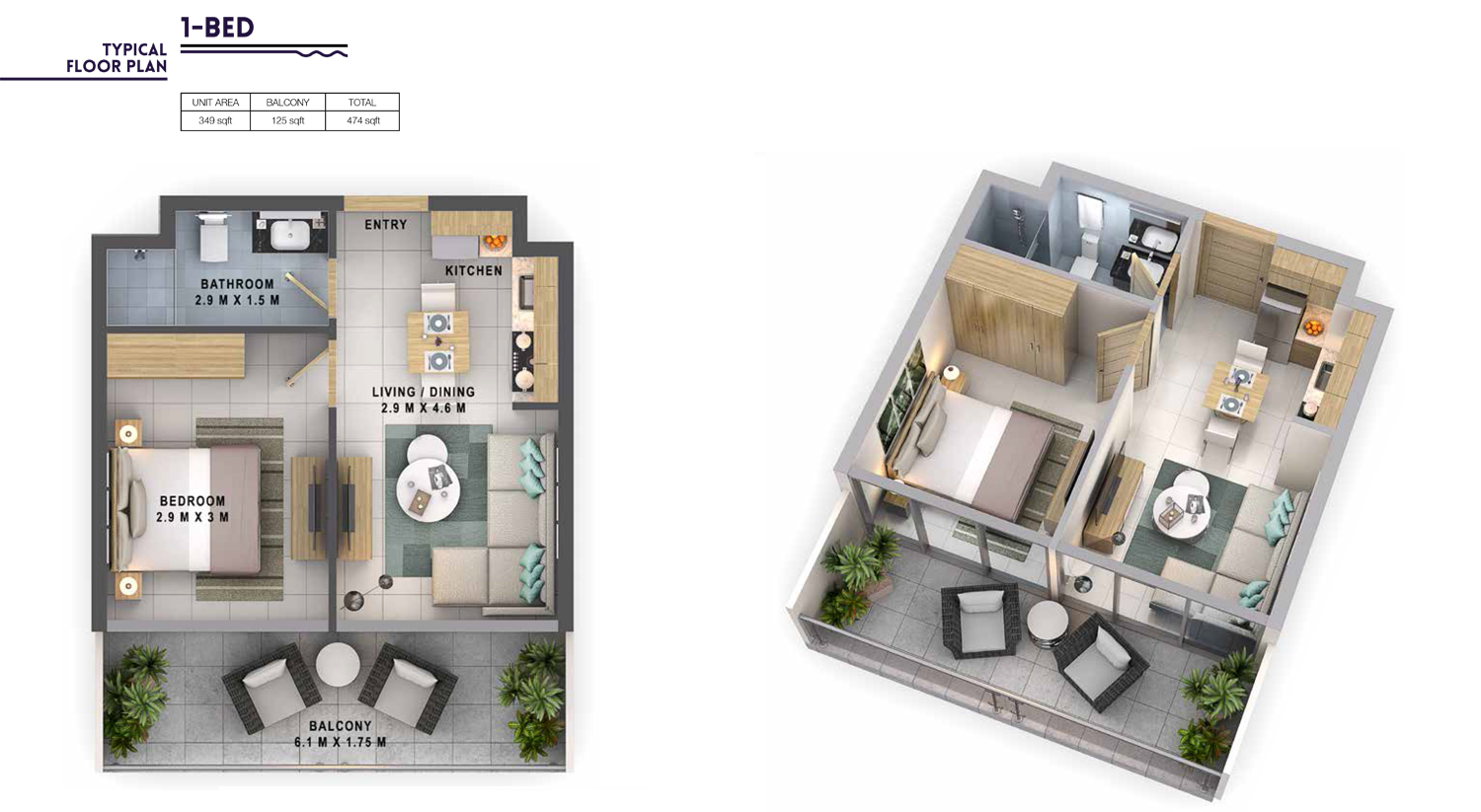 1 Bedroom