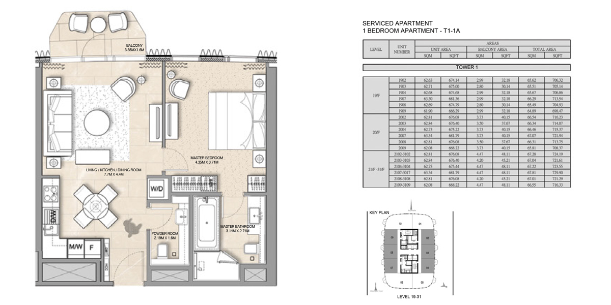 1 Bedroom