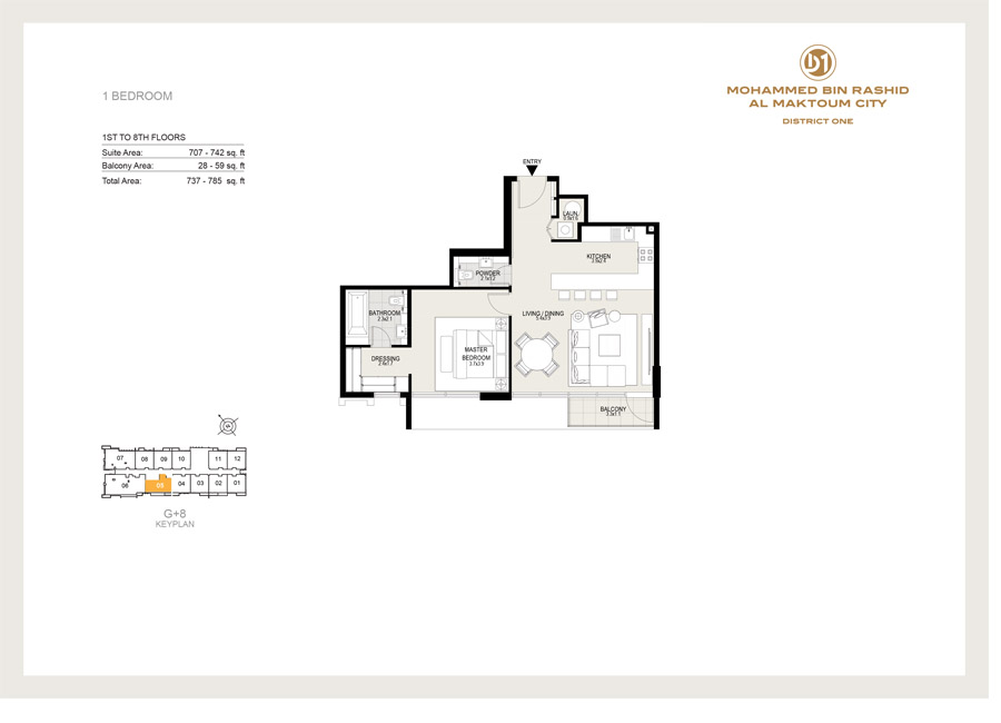 1 Bedroom
