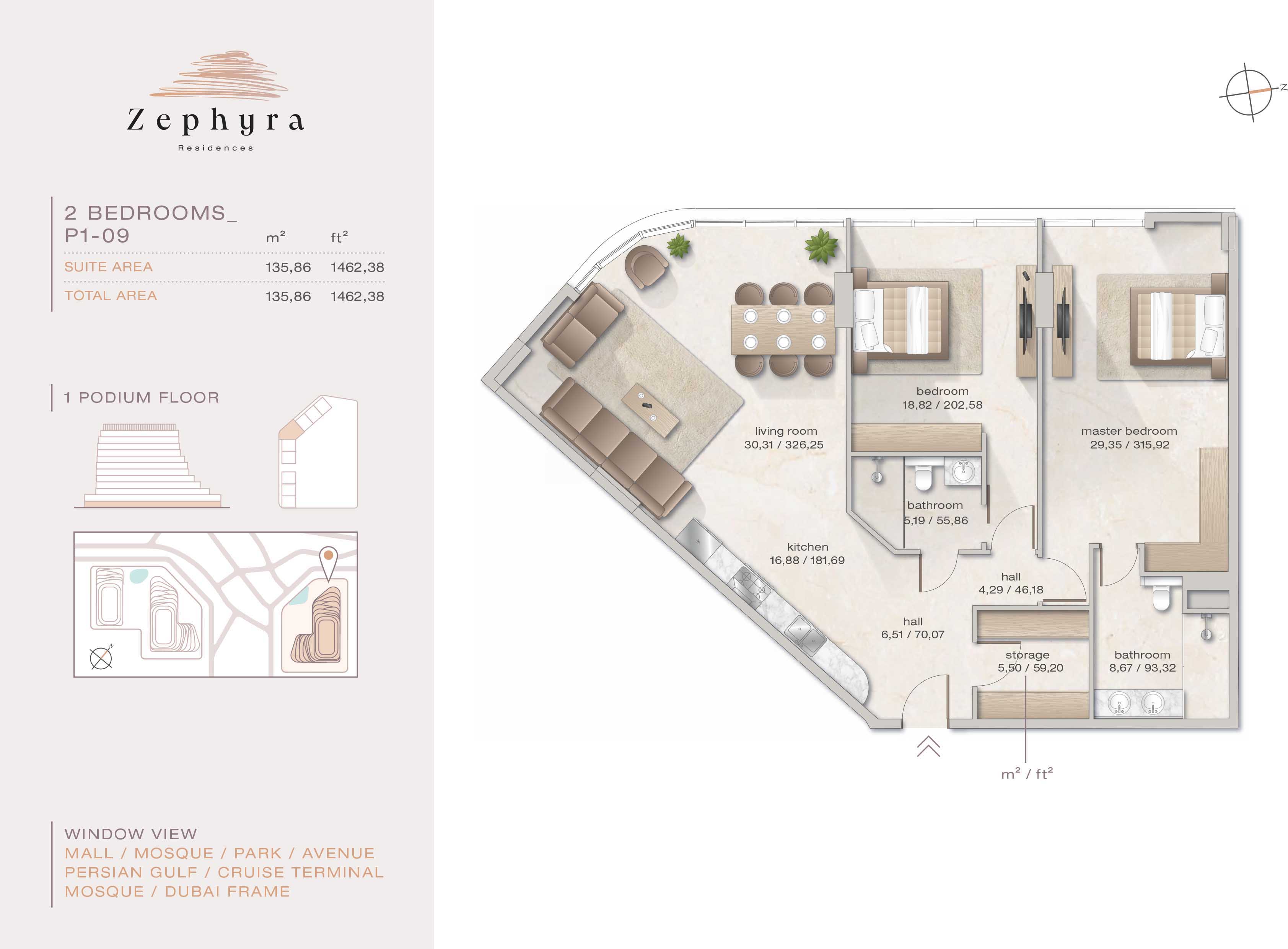 2 Bedroom