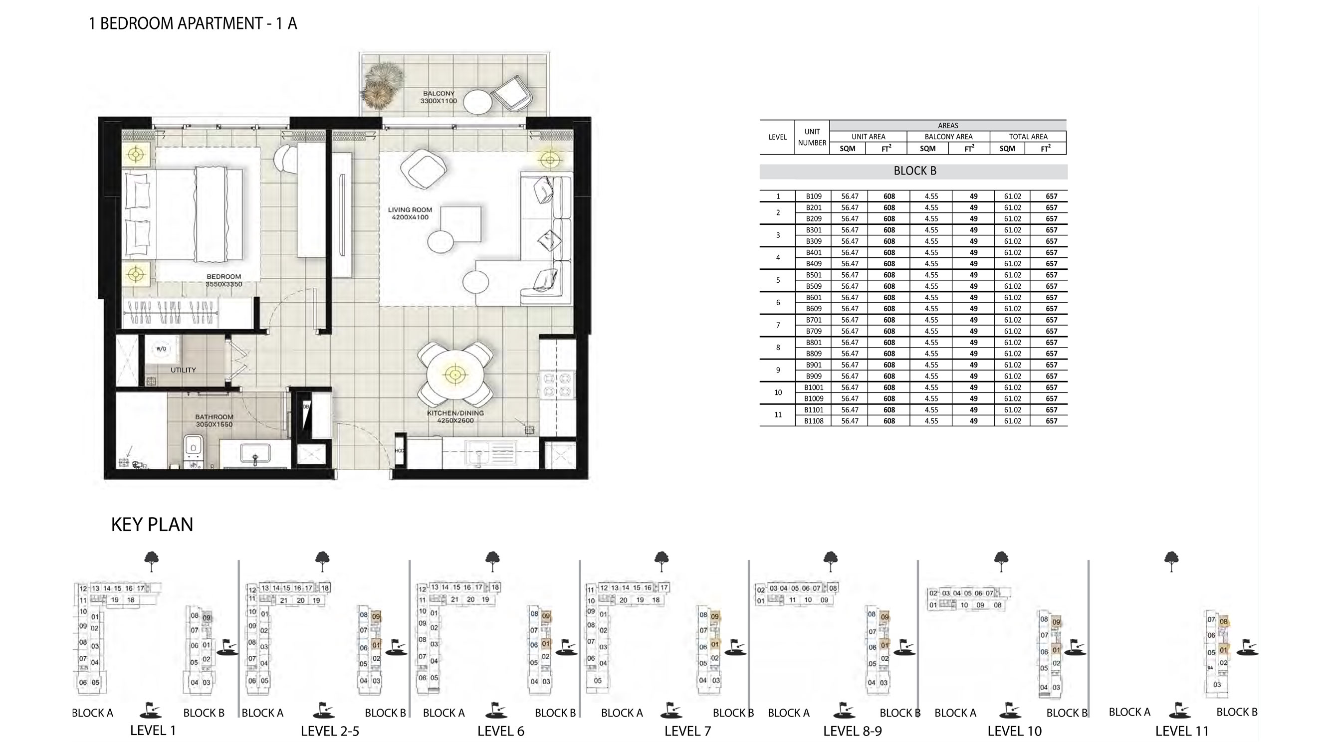1 Bedroom