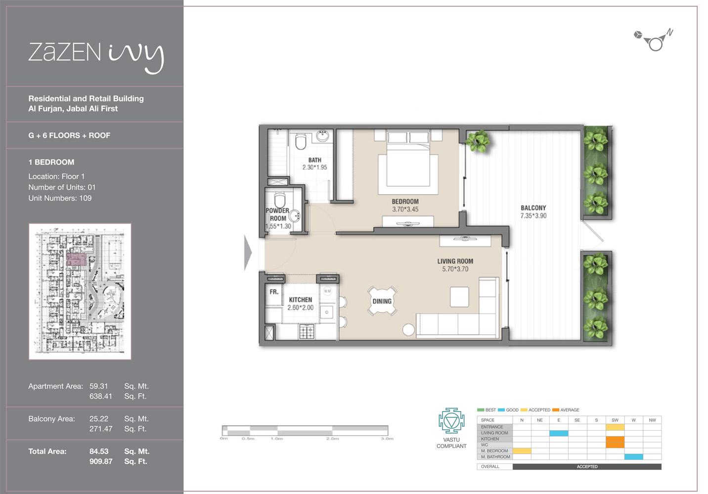 1 Bedroom