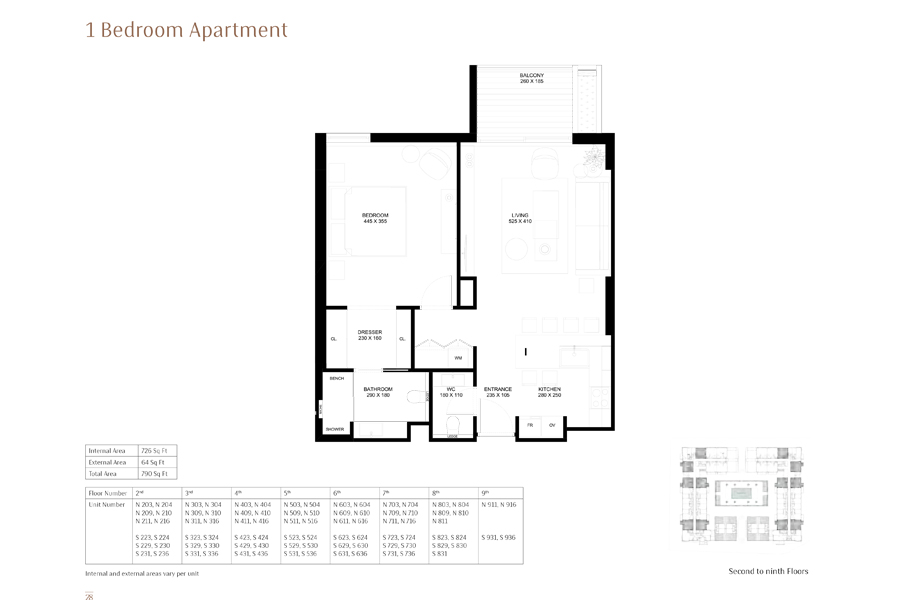 2 Bedroom