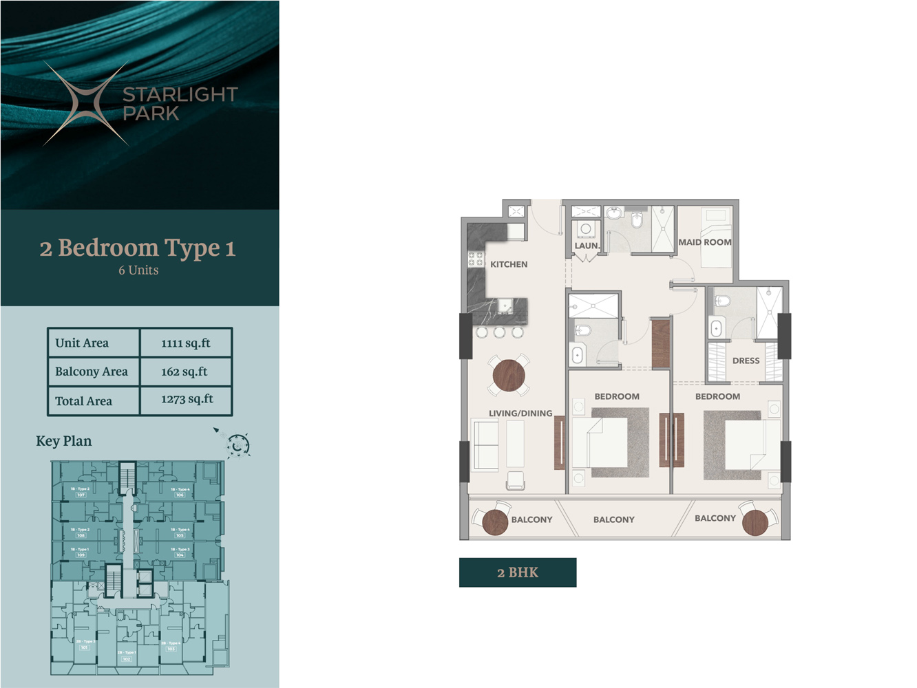 2 Bedroom
