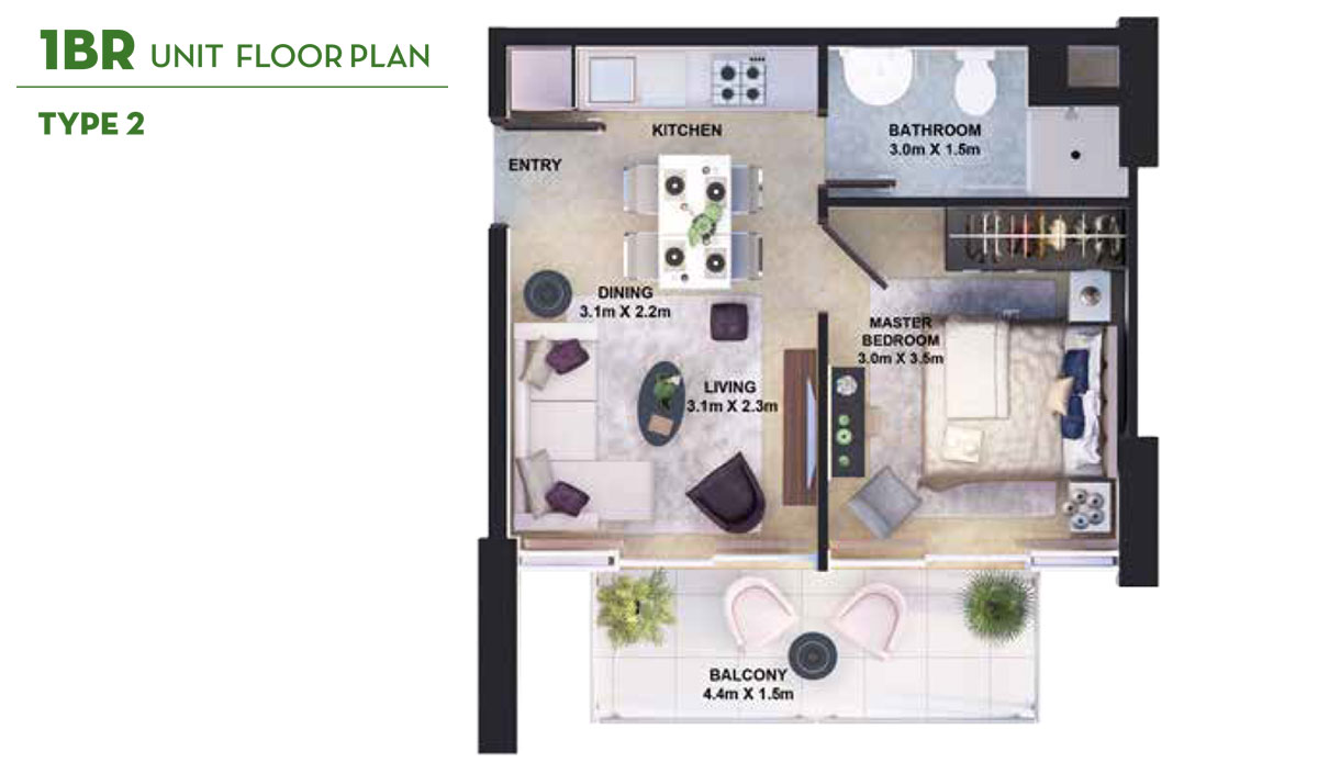 1 Bedroom