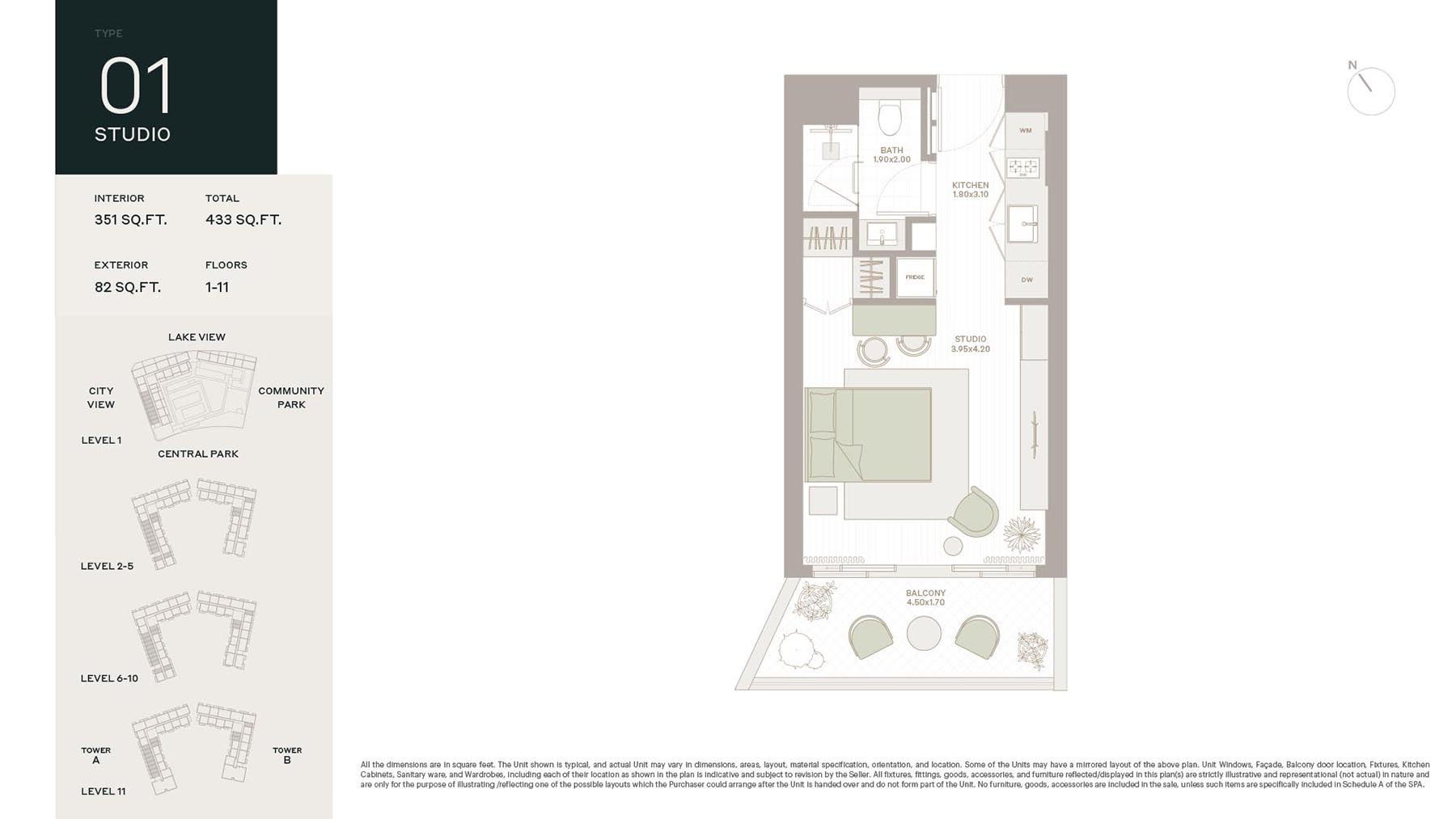 1 Bedroom