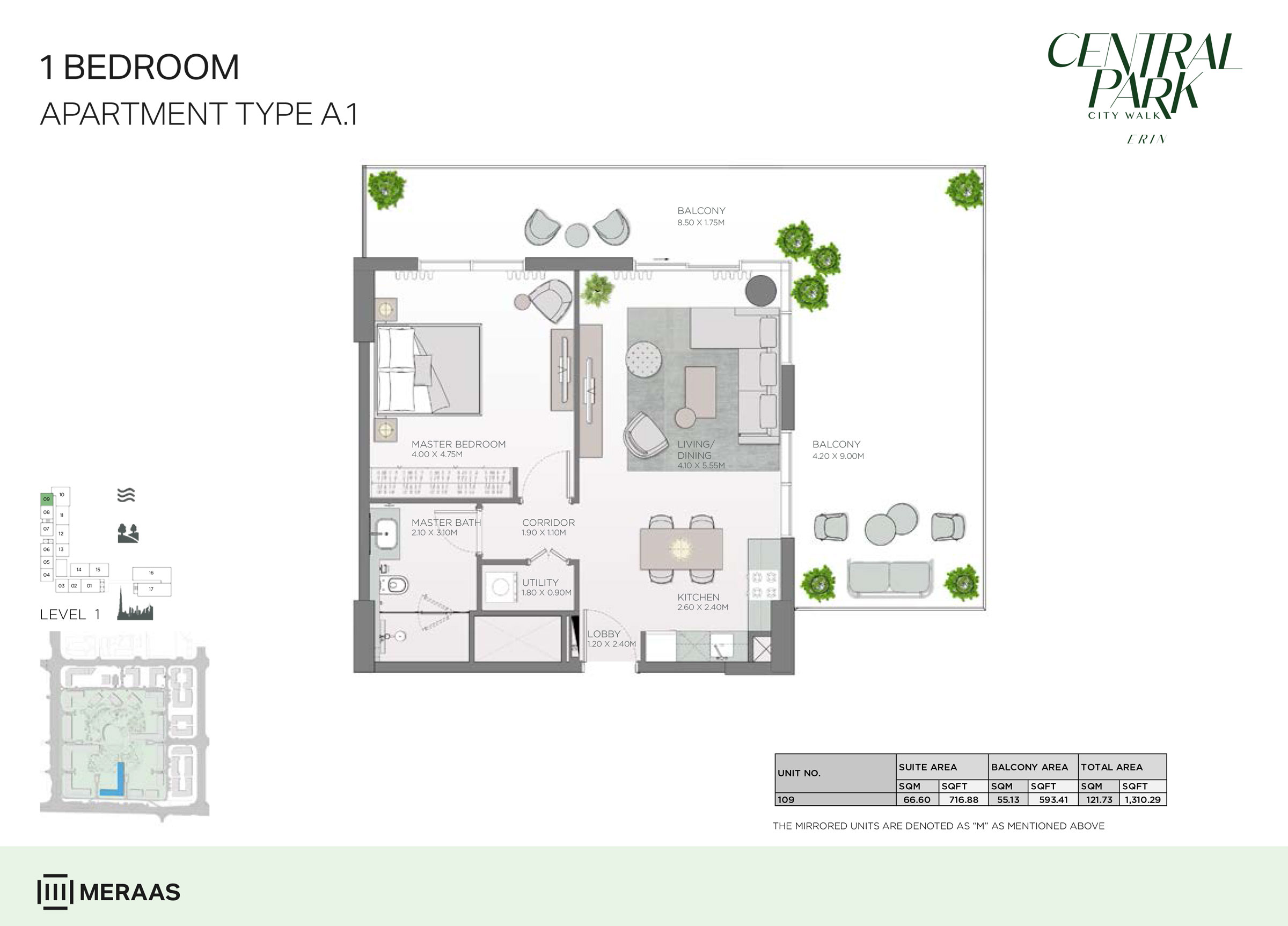 1 Bedroom