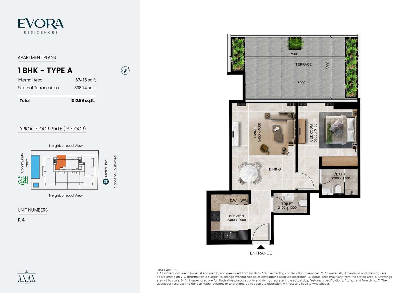 1 Bedroom