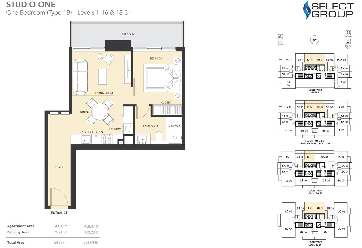 2 Bedroom