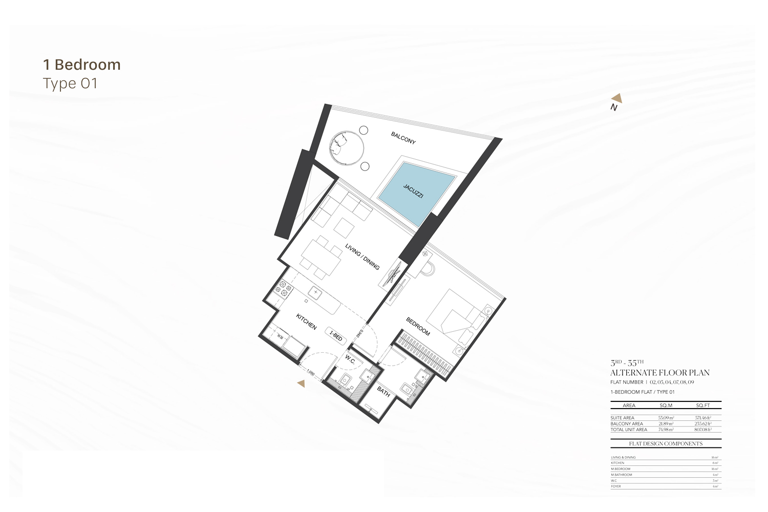 1 Bedroom