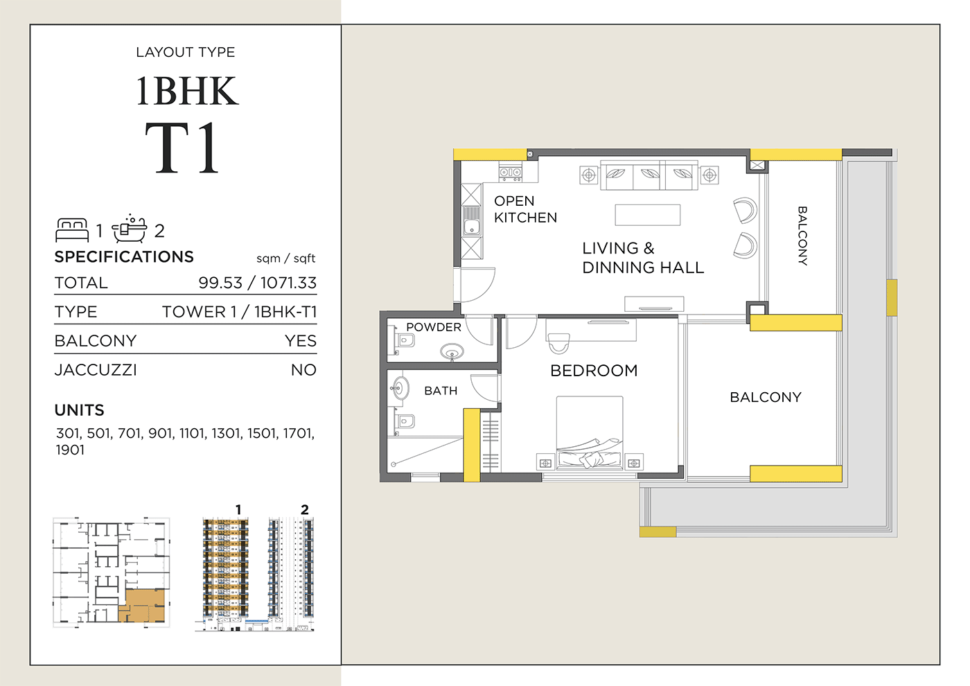 2 Bedroom
